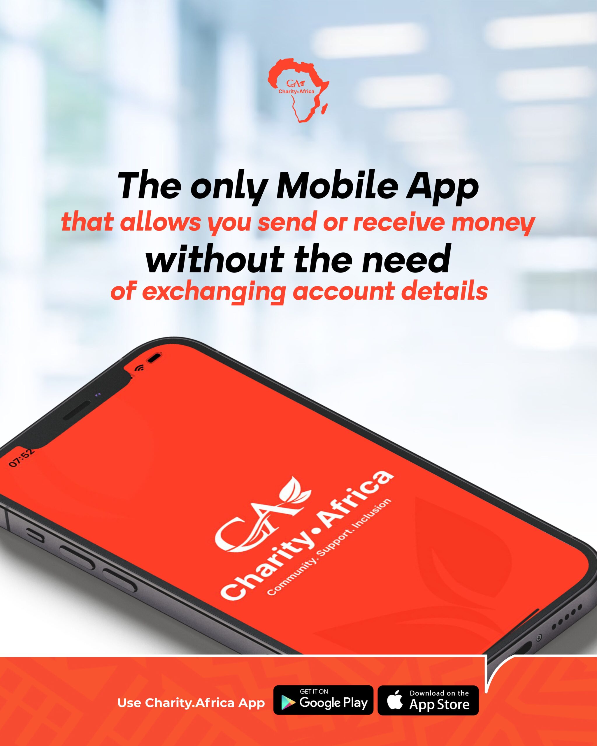 Charity Africa, seamless payment, fintech, Africa payment system, financial freedom, financial inclusion, Africa fintech, payments, seamless solution